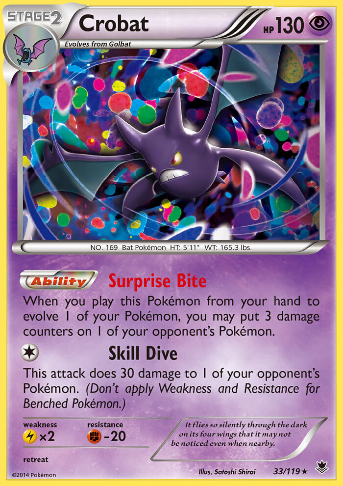 Pokemon TCG - XY Phantom Forces - Crobat