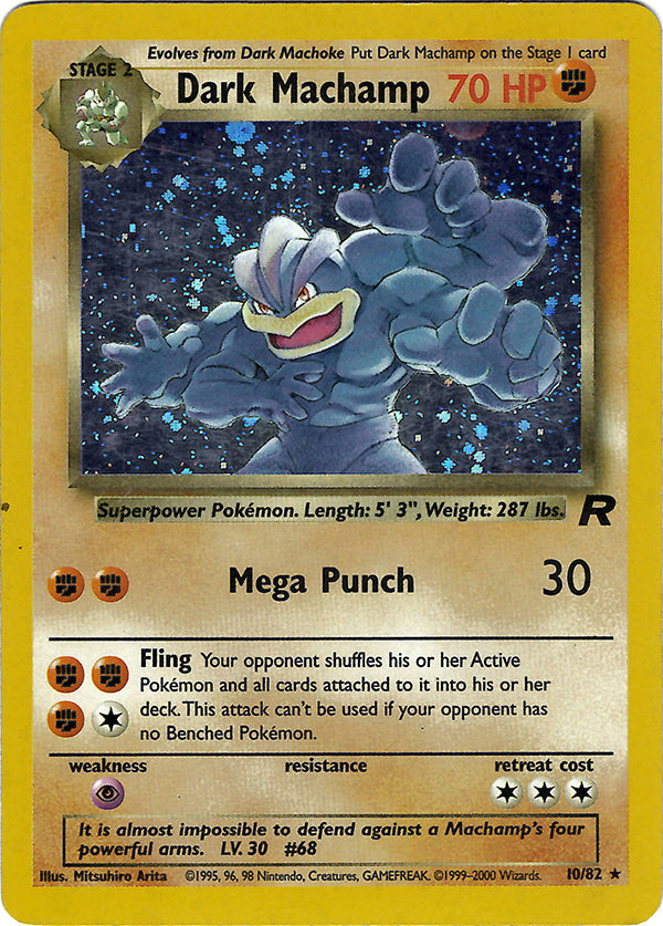 Dark Machamp - Holo Rare - MP-HP