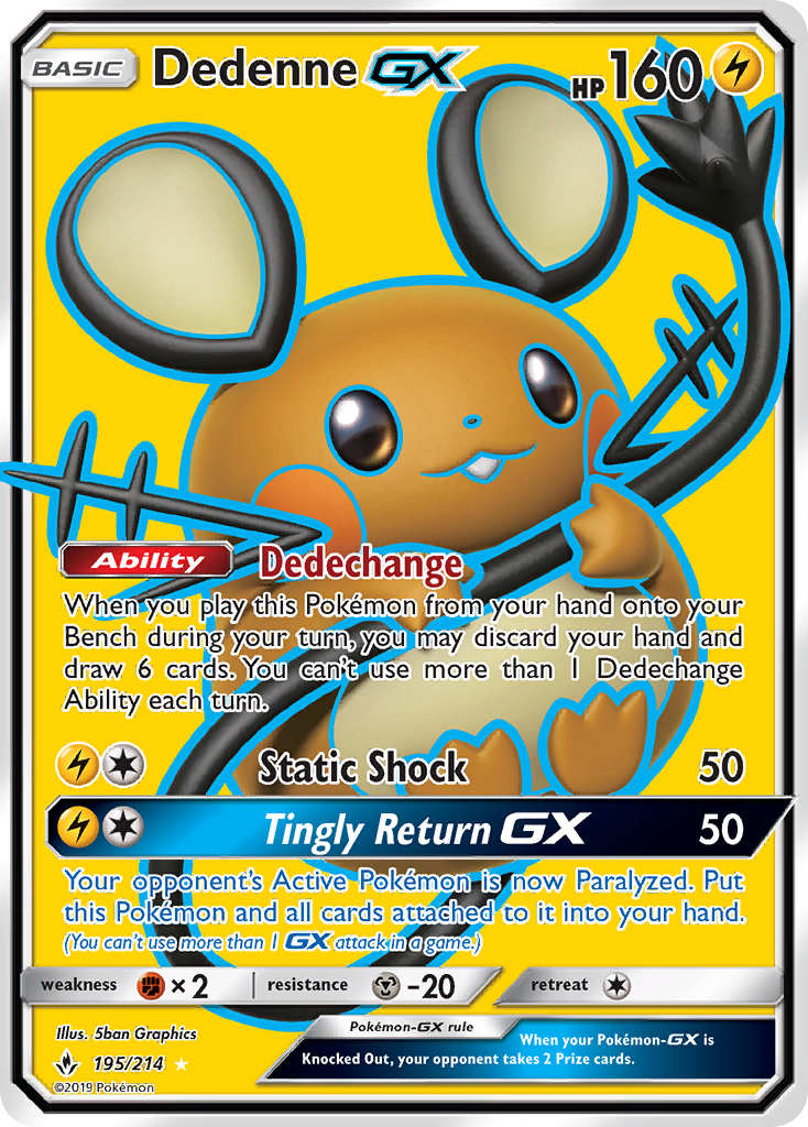 Dedenne GX (Full Art)