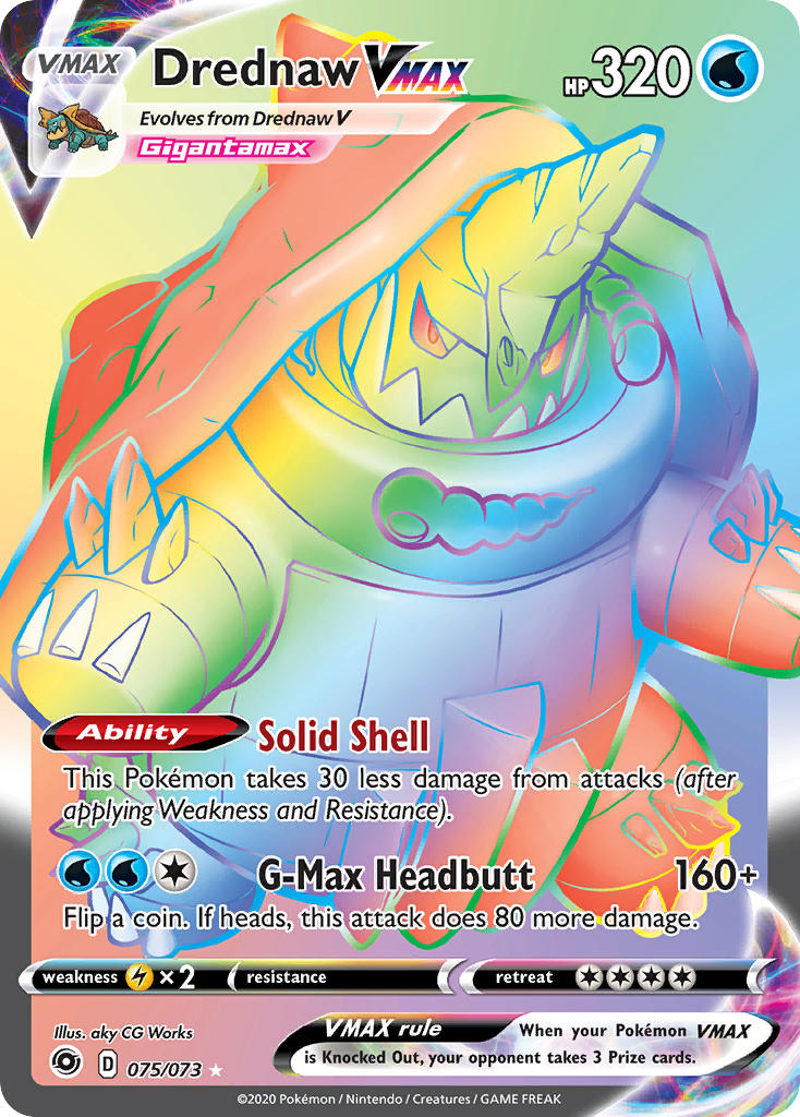 Drednaw VMAX (Secret Rare)