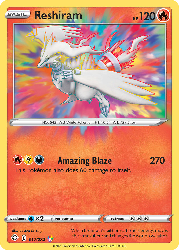 Reshiram (Amazing Rare)