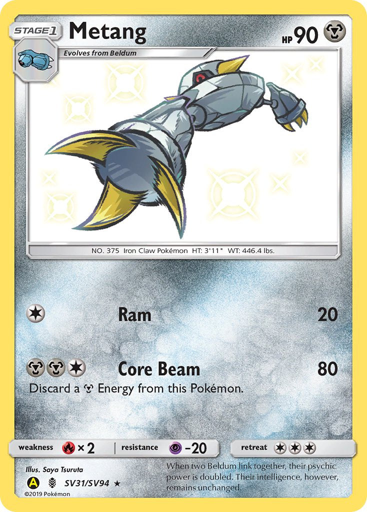 Metang (Shiny Holo Rare)