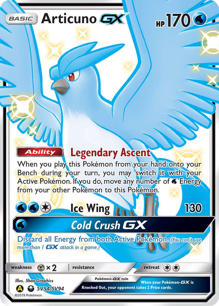 Articuno GX (Shiny Full Art)