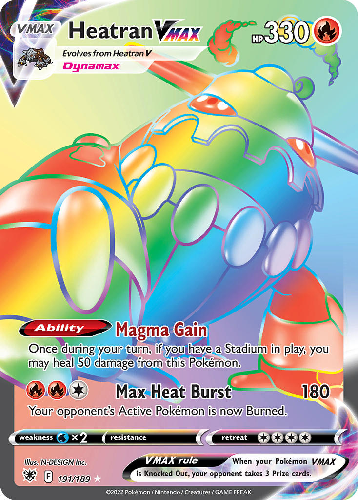 Heatran VMAX (Secret Rare)