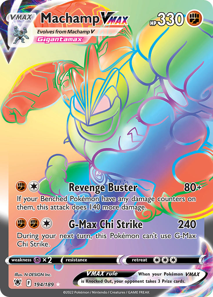 Machamp VMAX (Secret Rare)