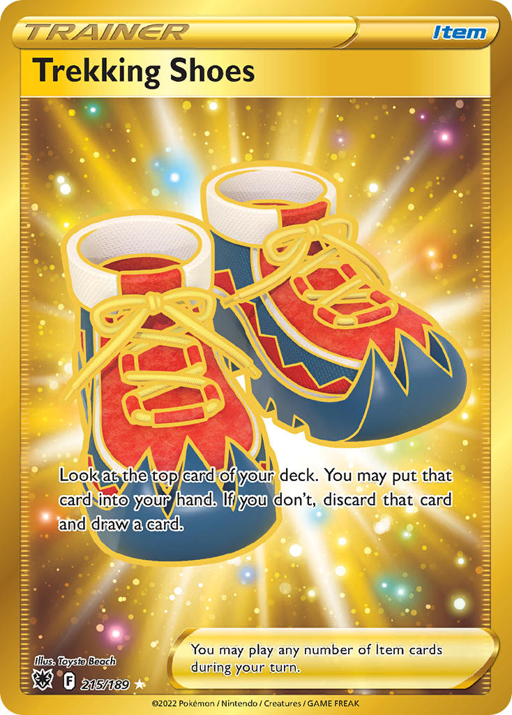 Trekking Shoes (Gold Secret Rare)
