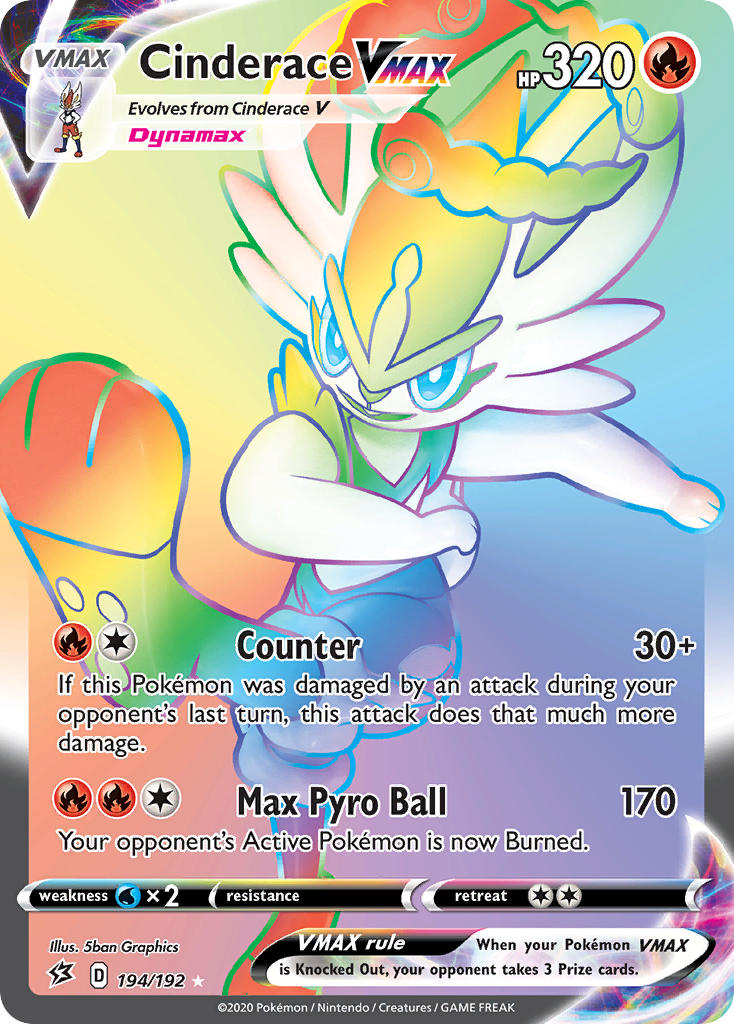 Cinderace VMAX (Secret Rare)