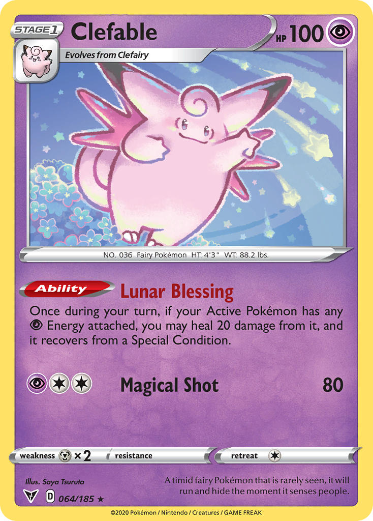 pokemon-tcg-sword-and-shield-vivid-voltage-Clefable