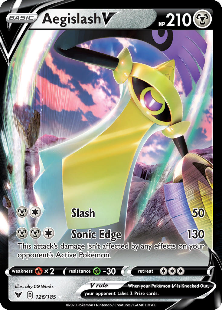 pokemon-tcg-sword-and-shield-vivid-voltage-Aegislash V