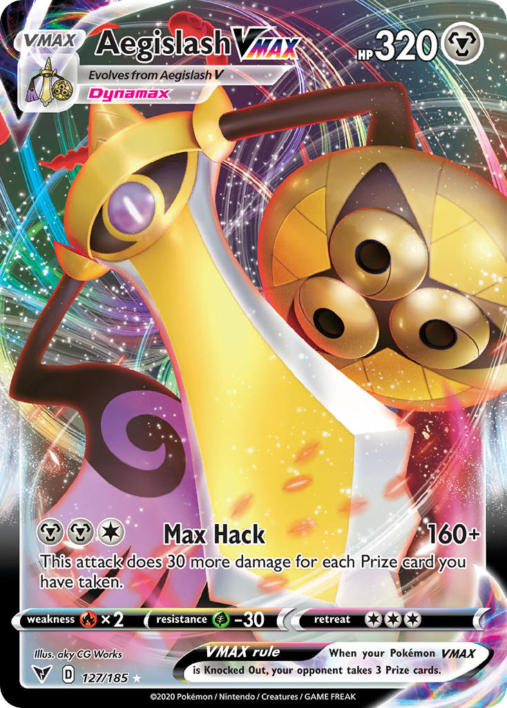 pokemon-tcg-sword-and-shield-vivid-voltage-Aegislash VMAX