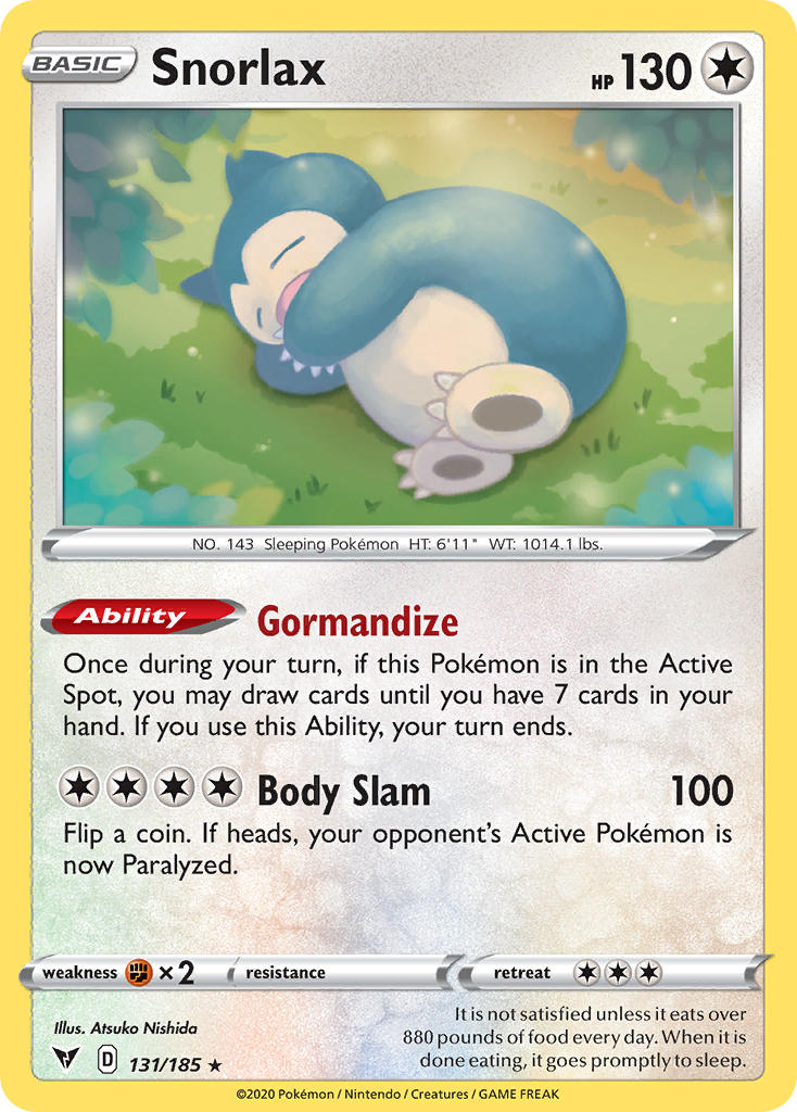 pokemon-tcg-sword-and-shield-vivid-voltage-Snorlax