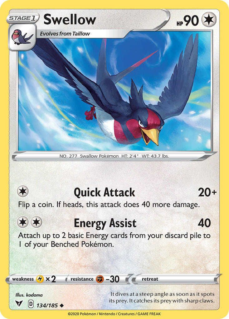 pokemon-tcg-sword-and-shield-vivid-voltage-Swellow