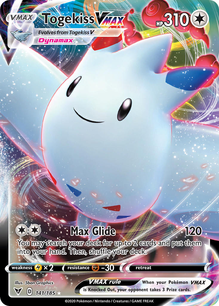 pokemon-tcg-sword-and-shield-vivid-voltage-Togekiss VMAX