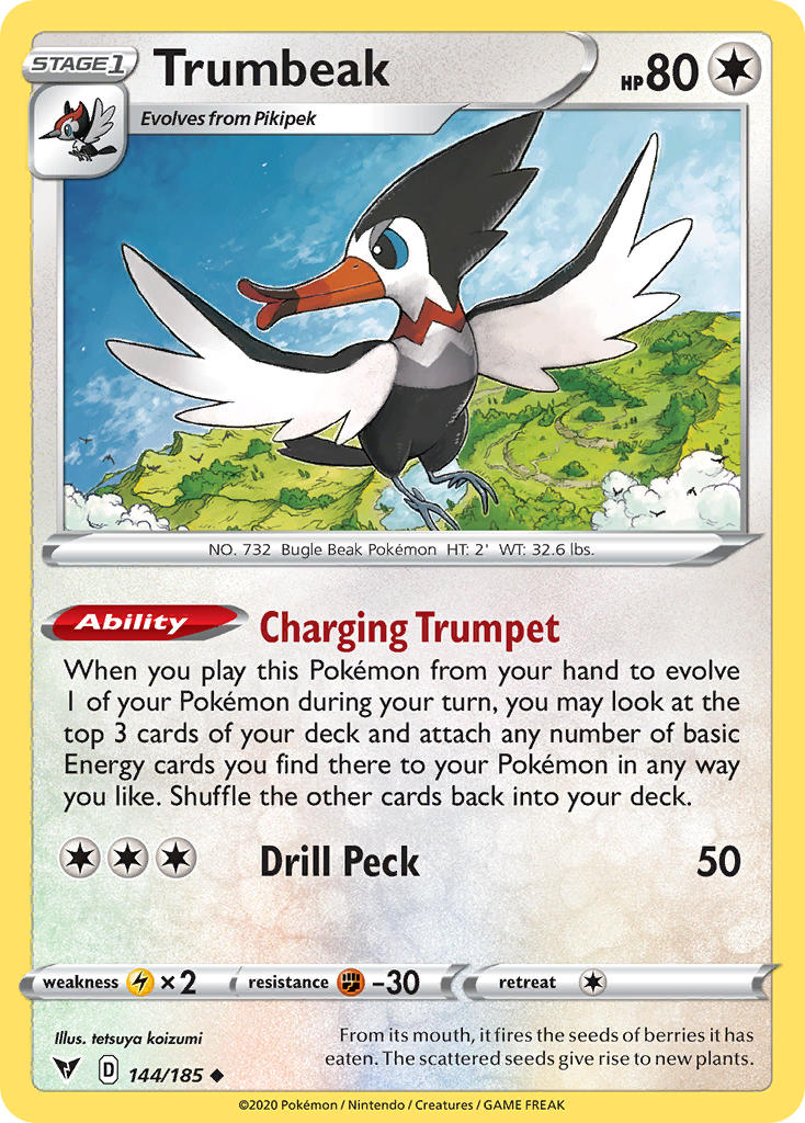 pokemon-tcg-sword-and-shield-vivid-voltage-Trumbeak