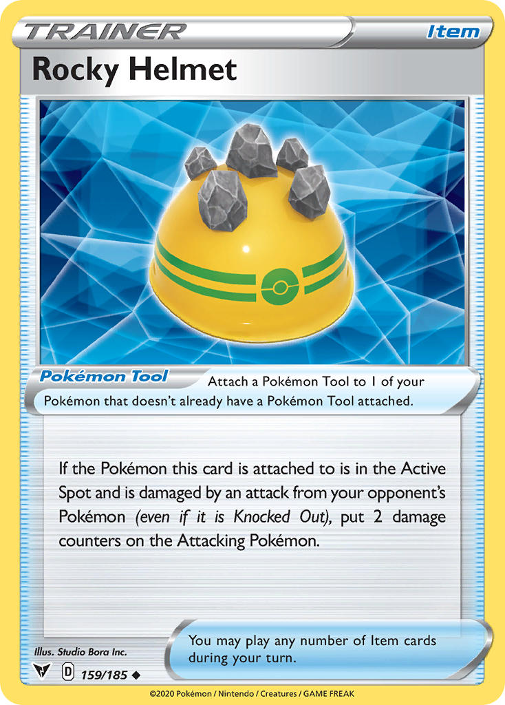 pokemon-tcg-sword-and-shield-vivid-voltage-Rocky Helmet