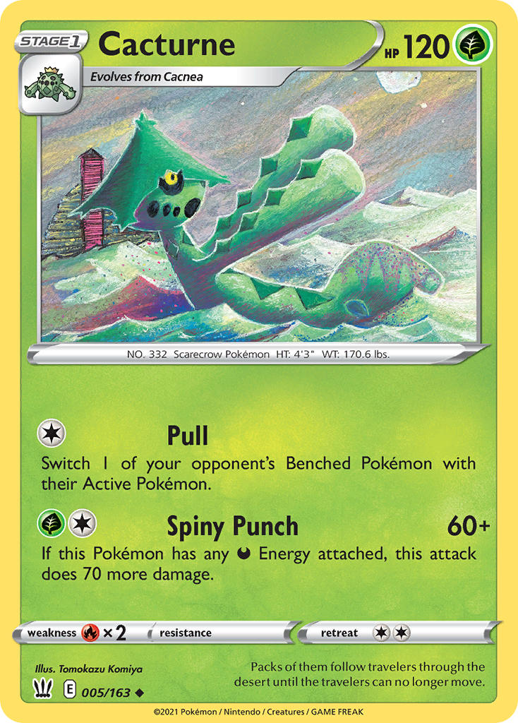 Pokemon TCG-Battle Styles-Cacturne-PokeTrader Australia