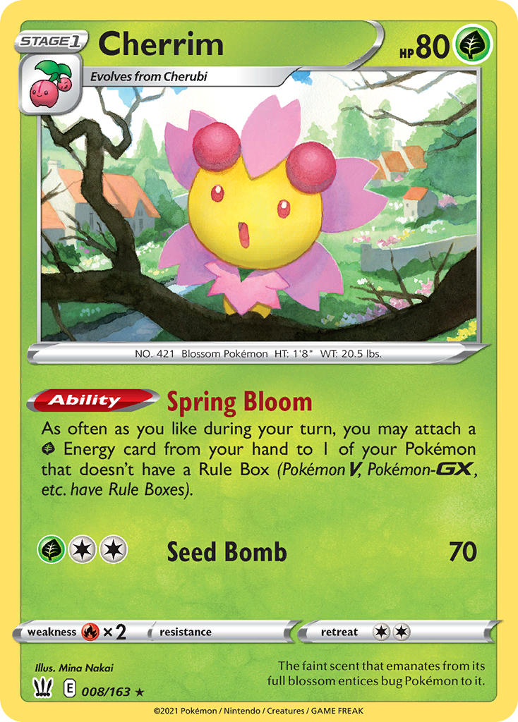 Pokemon TCG-Battle Styles-Cherrim-PokeTrader Australia
