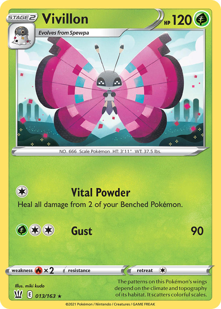 Pokemon TCG-Battle Styles-Vivillon-PokeTrader Australia