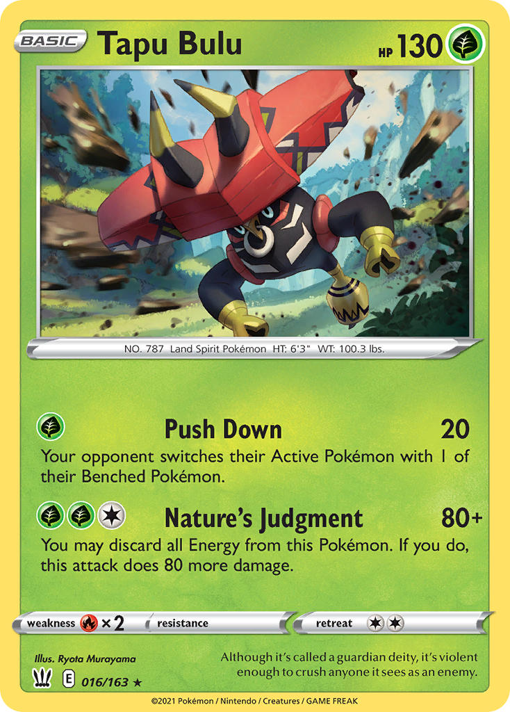 Pokemon TCG-Battle Styles-Tapu Bulu-PokeTrader Australia