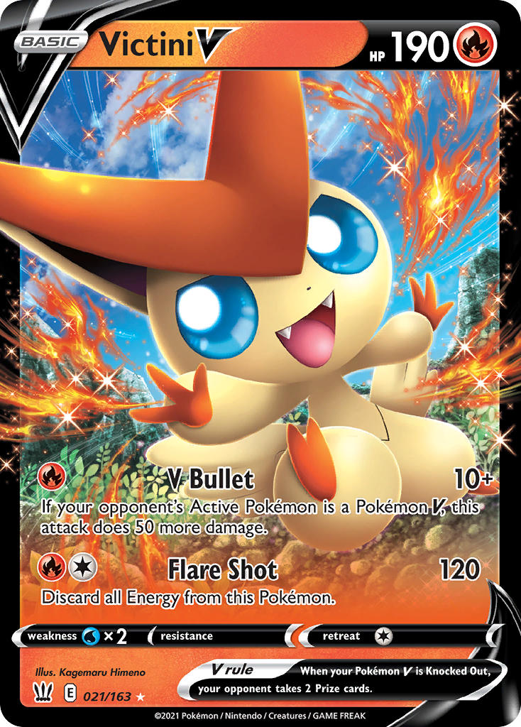 Pokemon TCG-Battle Styles-Victini V-PokeTrader Australia