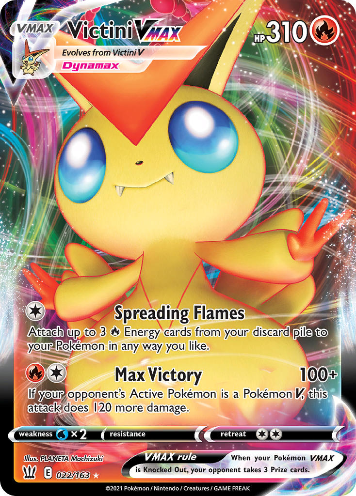 Pokemon TCG-Battle Styles-Victini VMAX-PokeTrader Australia
