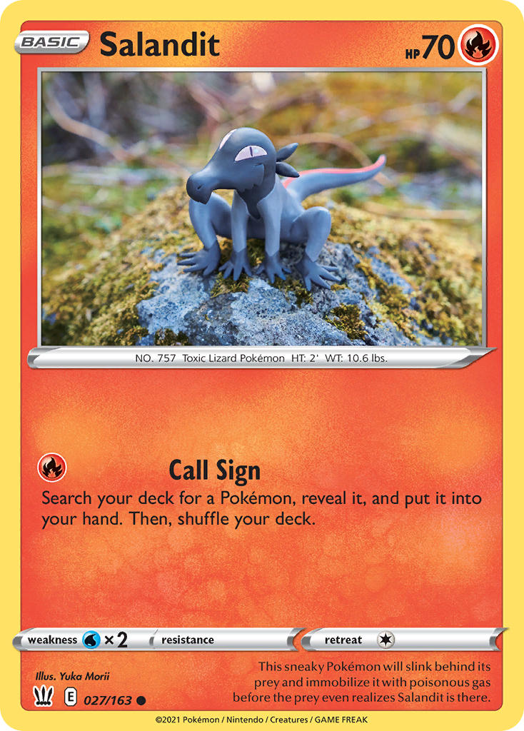 Pokemon TCG-Battle Styles-Salandit-PokeTrader Australia