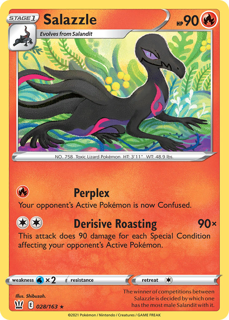 Pokemon TCG-Battle Styles-Salazzle-PokeTrader Australia