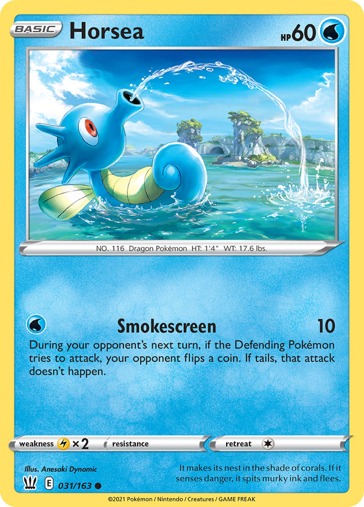 Pokemon TCG-Battle Styles-Horsea-PokeTrader Australia