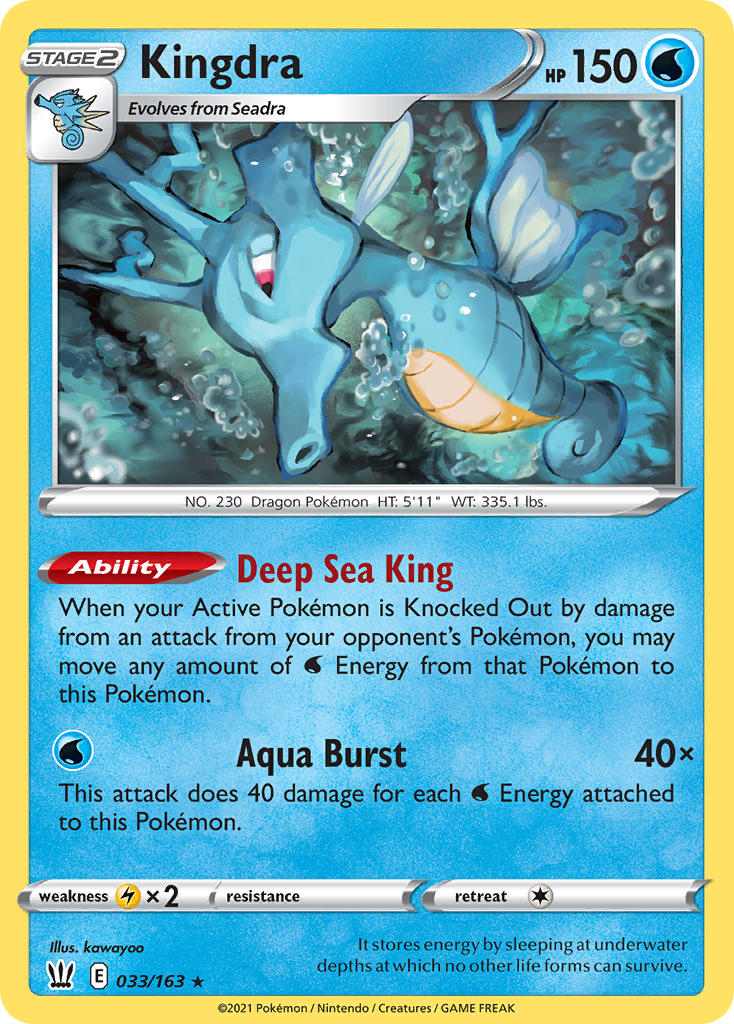 Pokemon TCG-Battle Styles-Kingdra-PokeTrader Australia