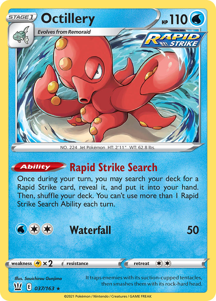 Pokemon TCG-Battle Styles-Octillery-PokeTrader Australia