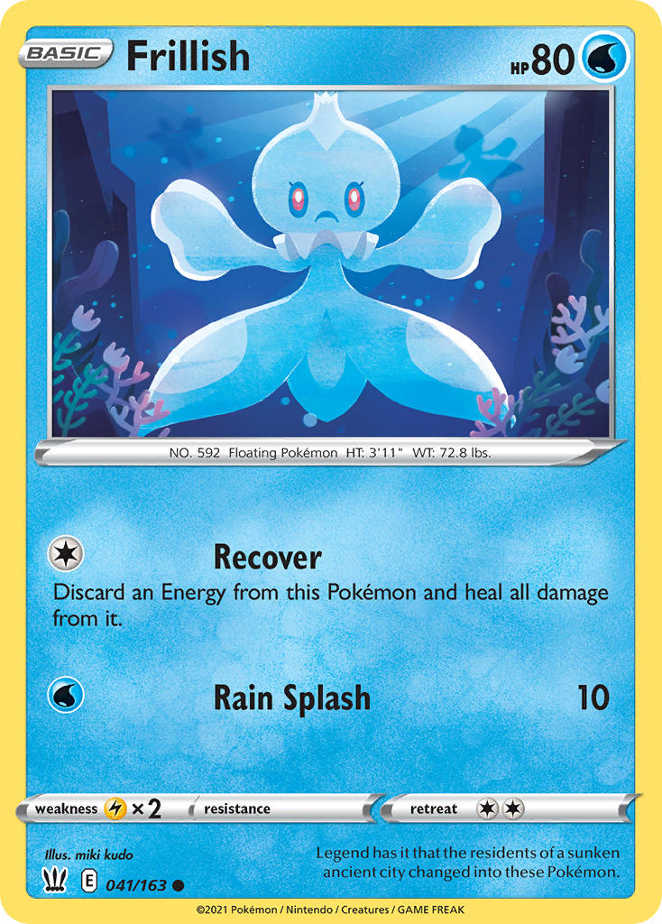 Pokemon TCG-Battle Styles-Frillish-PokeTrader Australia