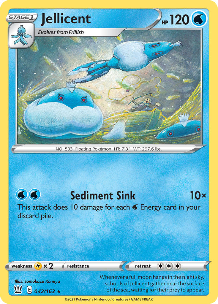 Pokemon TCG-Battle Styles-Jellicent-PokeTrader Australia