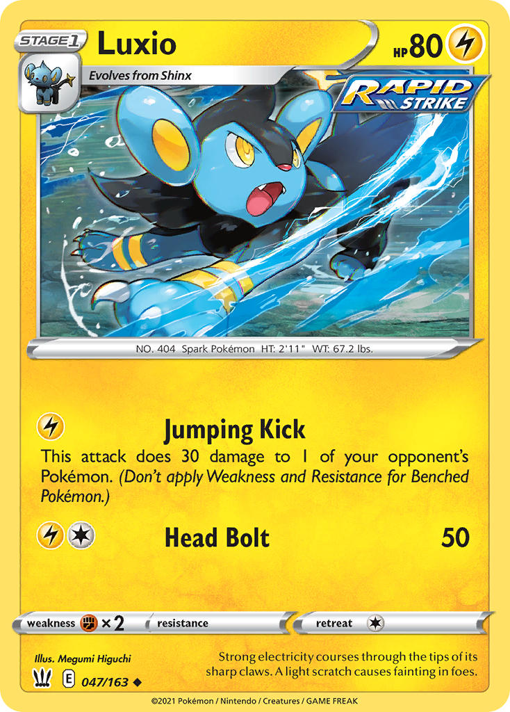 Pokemon TCG-Battle Styles-Luxio-PokeTrader Australia