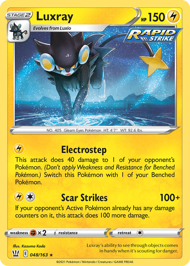 Pokemon TCG-Battle Styles-Luxray-PokeTrader Australia