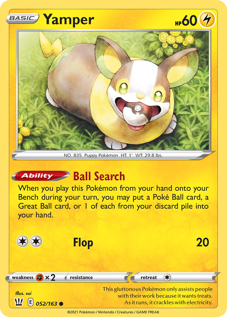 Pokemon TCG-Battle Styles-Yamper-PokeTrader Australia