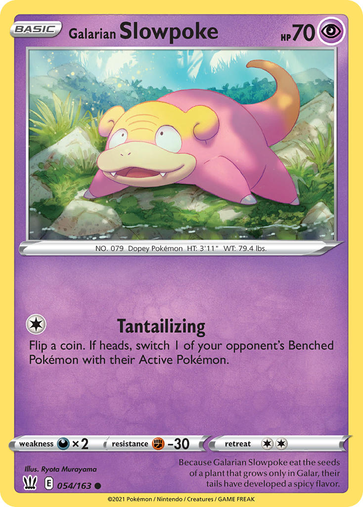 Pokemon TCG-Battle Styles-Galarian Slowpoke-PokeTrader Australia