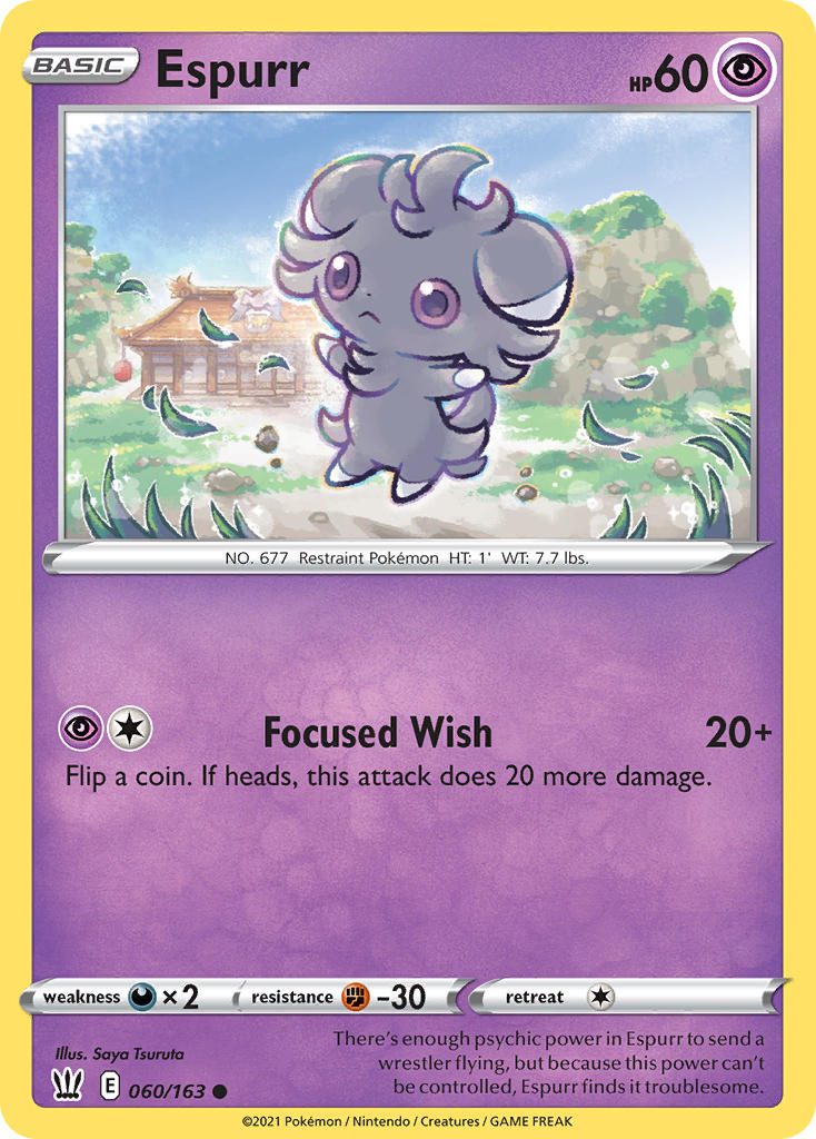 Pokemon TCG-Battle Styles-Espurr-PokeTrader Australia