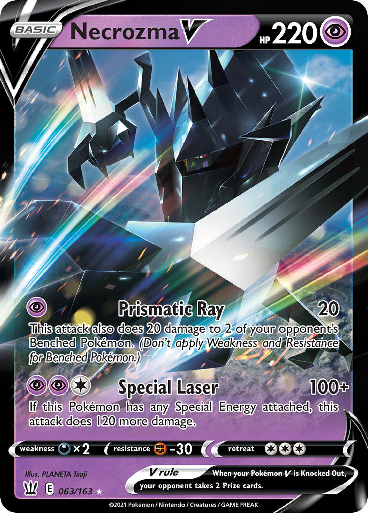 Pokemon TCG-Battle Styles-Necrozma V-PokeTrader Australia