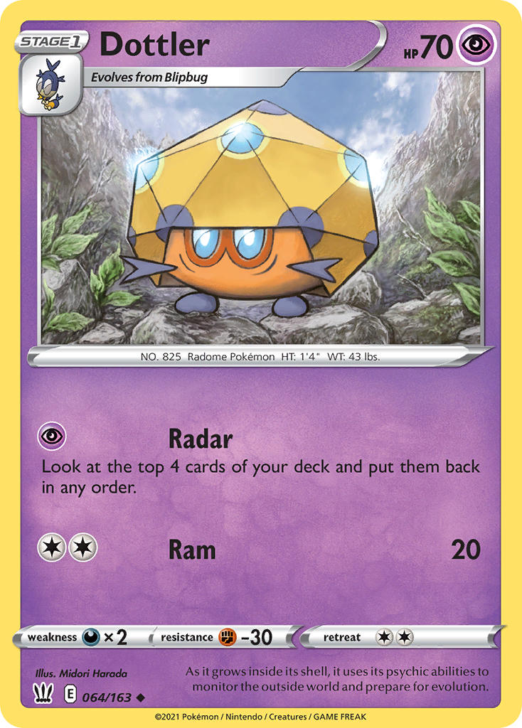 Pokemon TCG-Battle Styles-Dottler-PokeTrader Australia