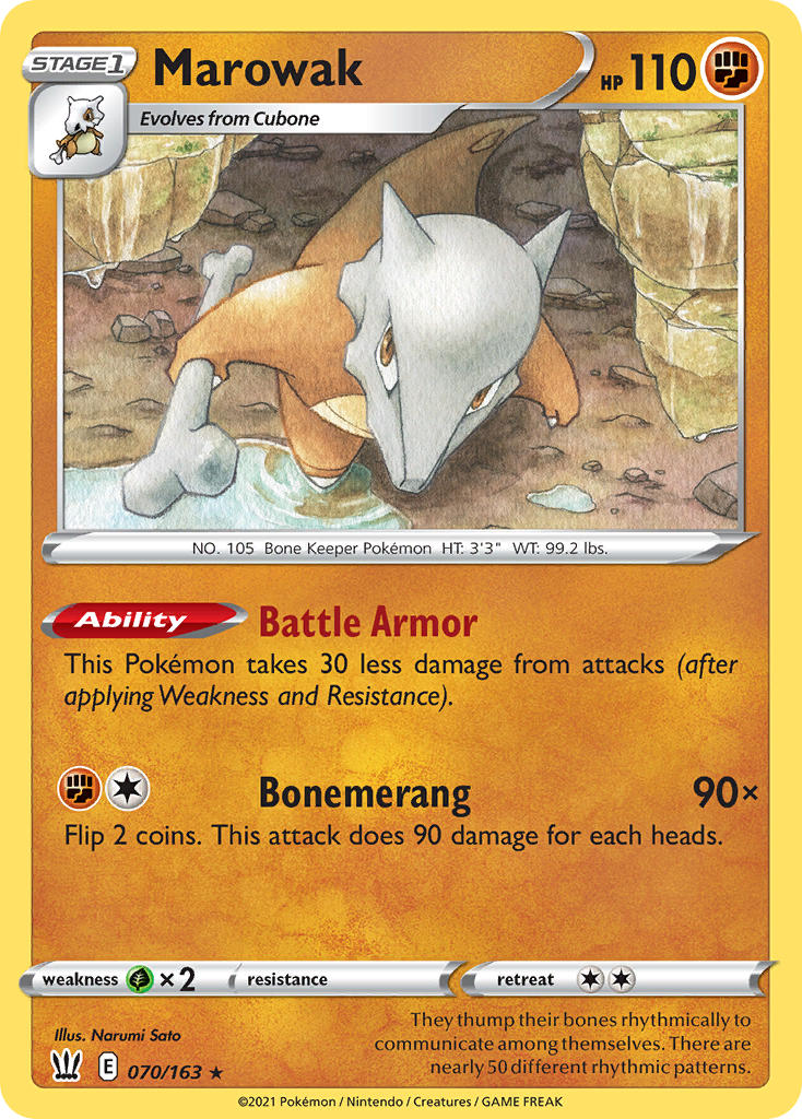 Pokemon TCG-Battle Styles-Marowak-PokeTrader Australia