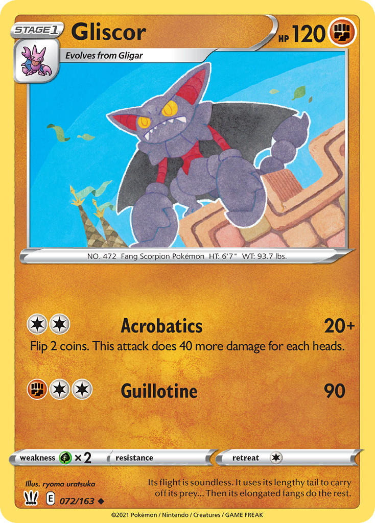 Pokemon TCG-Battle Styles-Gliscor-PokeTrader Australia