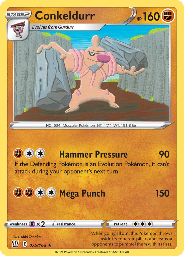 Pokemon TCG-Battle Styles-Conkeldurr-PokeTrader Australia