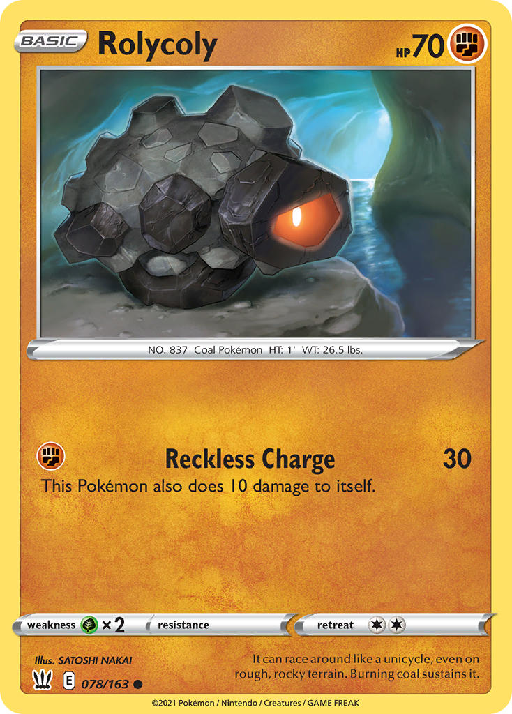 Pokemon TCG-Battle Styles-Rolycoly-PokeTrader Australia