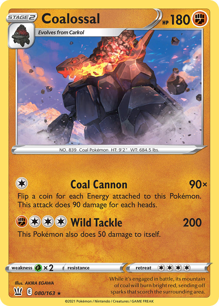 Pokemon TCG-Battle Styles-Coalossal-PokeTrader Australia