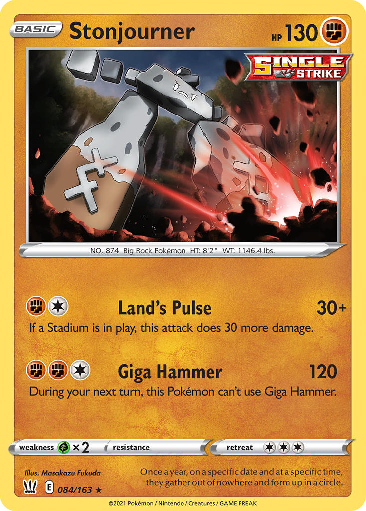 Pokemon TCG-Battle Styles-Stonjourner-PokeTrader Australia