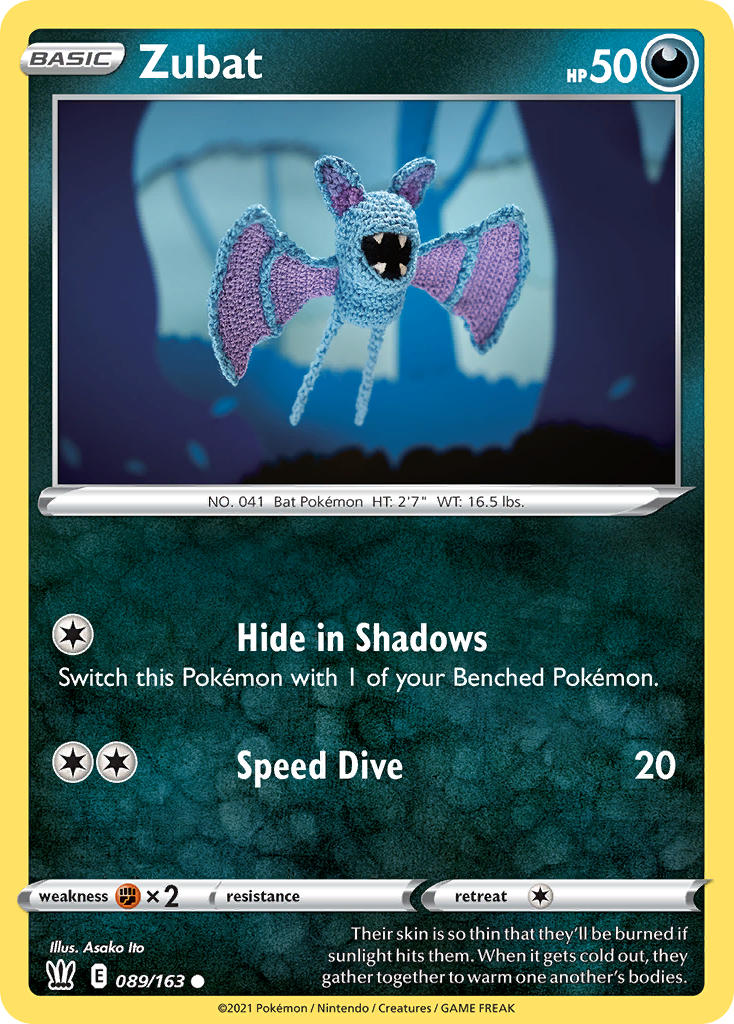 Pokemon TCG-Battle Styles-Zubat-PokeTrader Australia