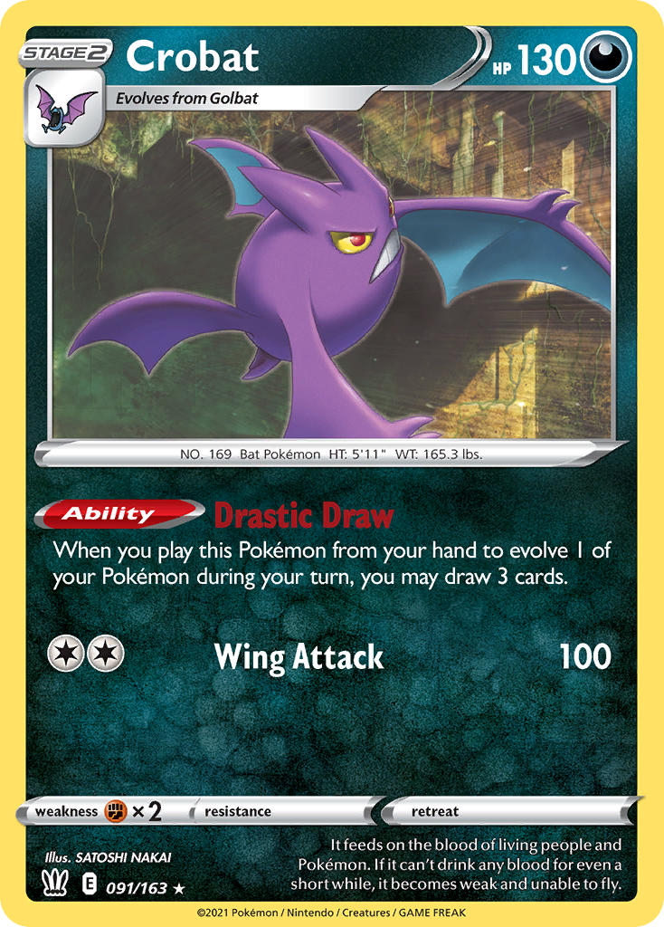 Pokemon TCG-Battle Styles-Crobat-PokeTrader Australia