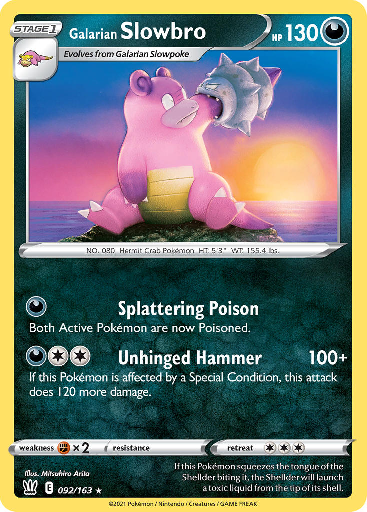 Pokemon TCG-Battle Styles-Galarian Slowbro-PokeTrader Australia