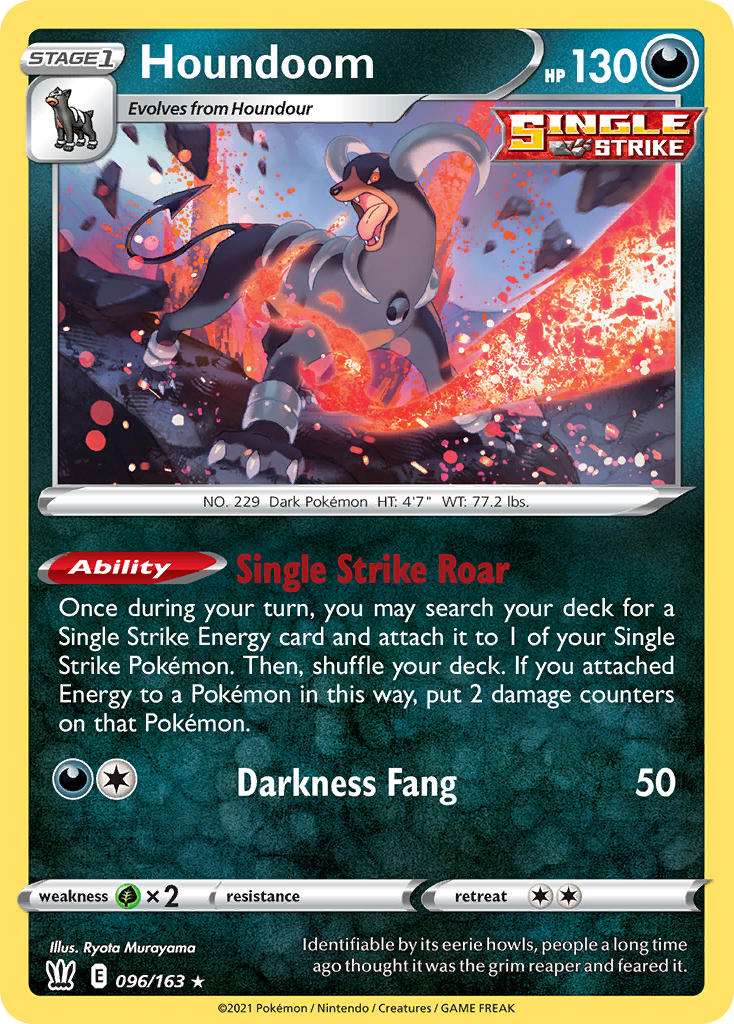 Pokemon TCG-Battle Styles-Houndoom-PokeTrader Australia