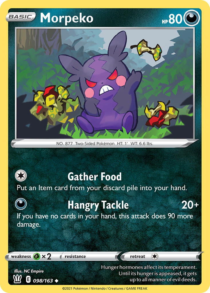 Pokemon TCG-Battle Styles-Morpeko-PokeTrader Australia